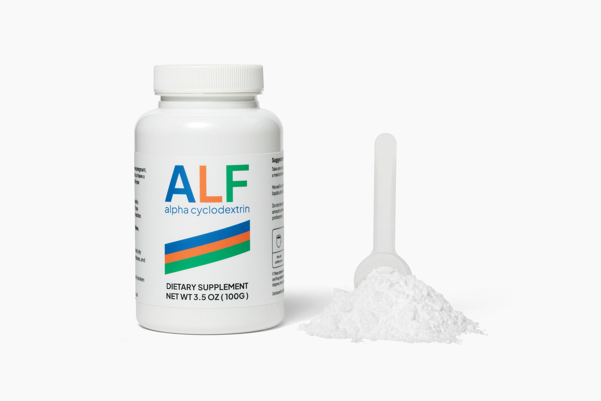ALF Alpha Cyclodextrin: Plant-Based Fiber 3.5oz (100g) Bulk