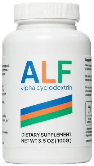 ALF Alpha Cyclodextrin 100g powder bottle